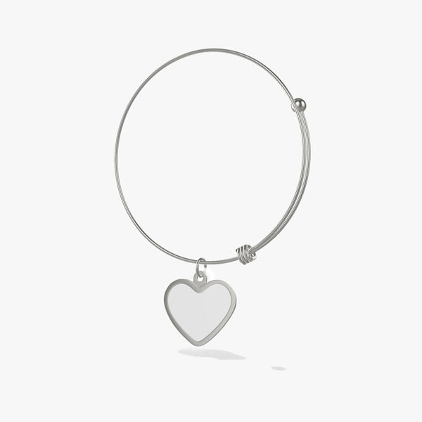 Heart Silver Bracelet